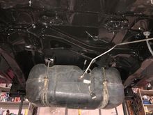 I more recently reinstalled the fuel tank. 