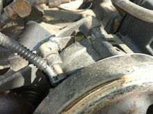 Broken intake manifold