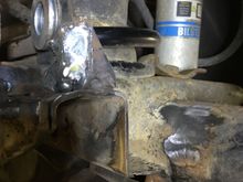 Decided it would be better to reinforce at the back of the mount.