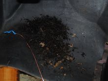 What I could get out with a quick pass with a wire.