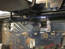 Rear floor board