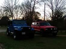 91 yj and 93 xj