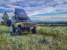 Camping before going to an 1880's coal mining ghost town