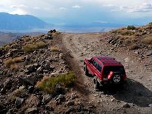 Climbing Coyote Flat in California