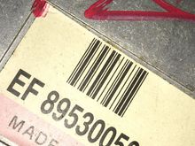 So this is the sticker on my ecu in my 90. I had to replace the ecu a few years ago and was told this is for a a/t 4.0. Is it the right one?