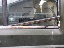The seals will either come out with the trim, or you may be able to lift the outer window seals out first.