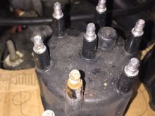 Old distributor cap