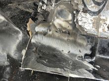 First run with the flap wheel 