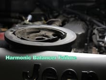 Harmonic balancer failure