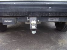 I finally bought a hitch bar and ball. (both 2 inches)