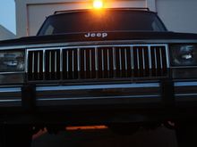 my "NOT" so murdered out front chrome bumper and grill