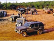 jeep club big run at the red clay pits