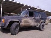 a little mud on the tires
