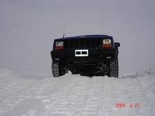 crossing the ice ridge