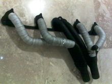 Beginning of heat wrap