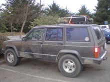 cheap-a$$ cargo rack