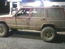 muddy