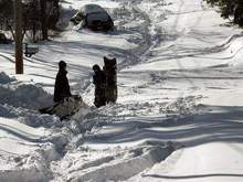 my street, snowed from Sunday nite to Monday nite. NO PLOWS in site till Wednesday. This is a MAIN street.