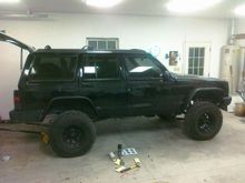 Right after i finished my Bushwacker Flat Flare install