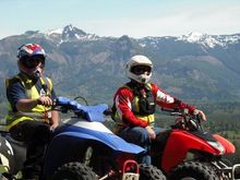 The captain and I at the 2009 Search &amp; Rescue Conference. Randle Washington.