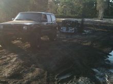 pulling a friends TJ out of a nice little hole!