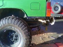 just cut the back and got some new tires
