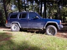 STUFFED THE BACK TIRE