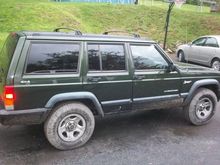 New XJ's First Mudbath (well sort of)