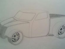 Old school racer truck