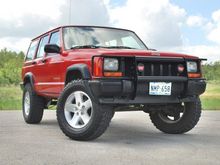 97 jeep 2wd before 4x4 swap
