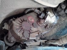 leaking rear seal. already have it out and to the shop