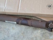 The old rear drive shaft