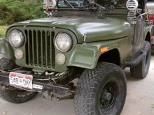 Son's CJ5 "Mouse" after a fresh coat of pain