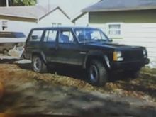 My Jeep when new in 1988