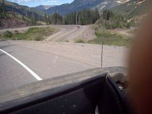Million Dollar highway, Red Mountain Pass