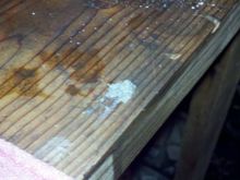 nasty rust paste coated the input shaft bearing.