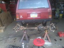 hello 3.55 non disconnect axle