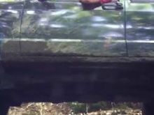 Good sized ditch.. I shoulda gone closer to camera side- coulda got more gap..