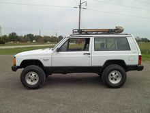 Built a cheap roof rack screwed it together. It was my first