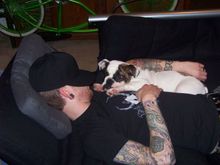 me and the pup...5-6 years ago?