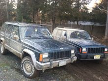 me and my bestfriends xjs, mine is on the right.