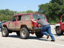 Push start.  I went wheeling for a whole day with no starter.