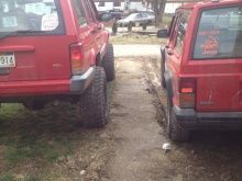 My jeep and step dads jeep