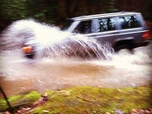 2013 jeep XJ first offroad trip to Rabun Gap