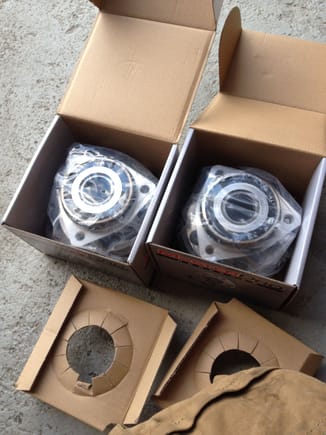 front hub assembly's