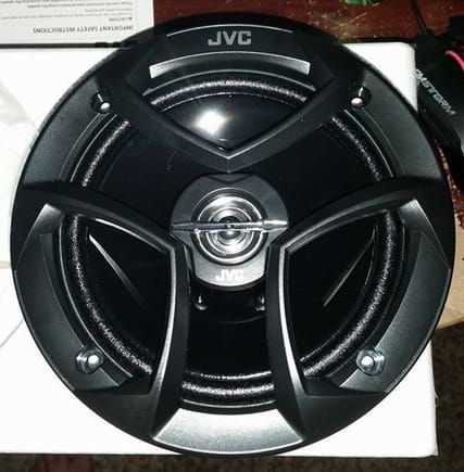 Here is a pic of the 6-1/2" JVC speaker I used