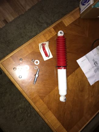 New Rancho Steering Damper from Rockauto.com