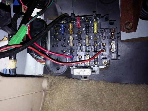 Buzzer thing next to green connector