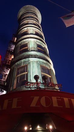 A cool building.