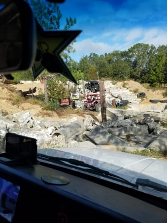 Couple shots of the Jeeps doin' their thing on the Extreme course.